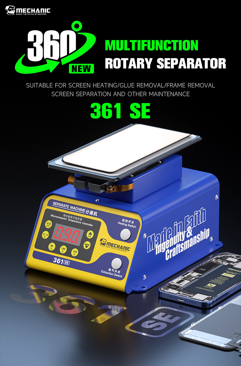 Mechanic 361 SE Lcd Screen Separator Heating Pad