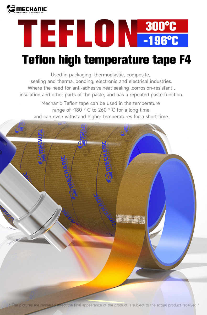 Mechanic Teflon high temperature tape