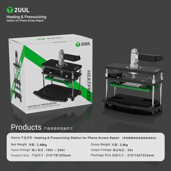  2UUL DA05 Pressurized Station for Lcd Repair