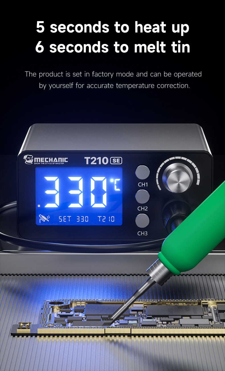 Mechanic T210 SE Soldering Station