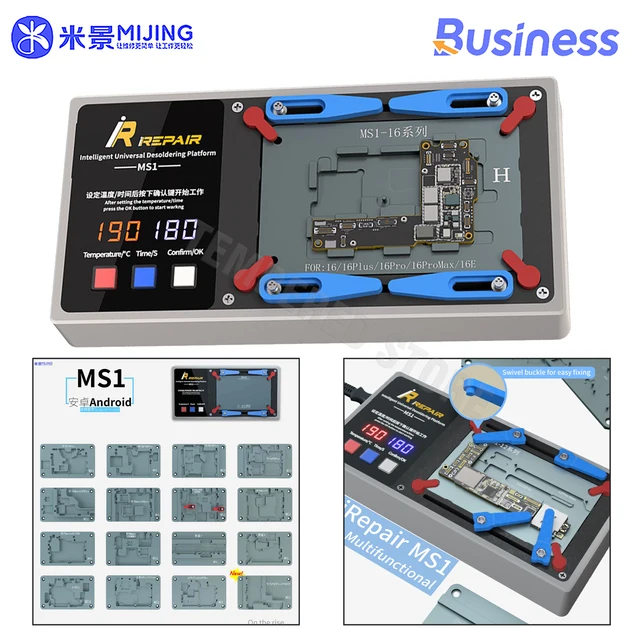 Mijing iRepair MS1 Desoldering Pre-Heating Station For Phone X-16 series