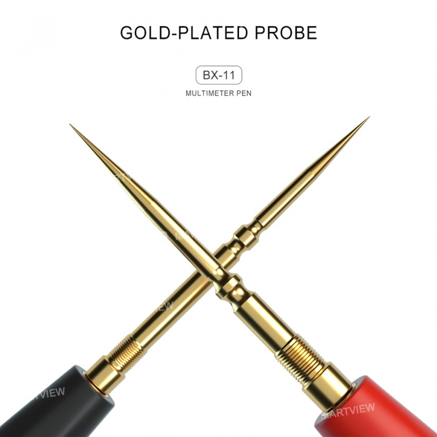 Mijing BX-11 Superfine Universal Digital Multimeter Measuring Gold-Plated Probes Pen