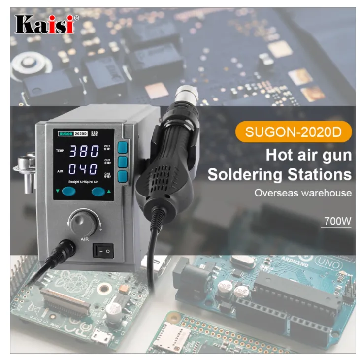 Sugon 2020d 700w Hot Air Gun Soldering Station 110/220v 