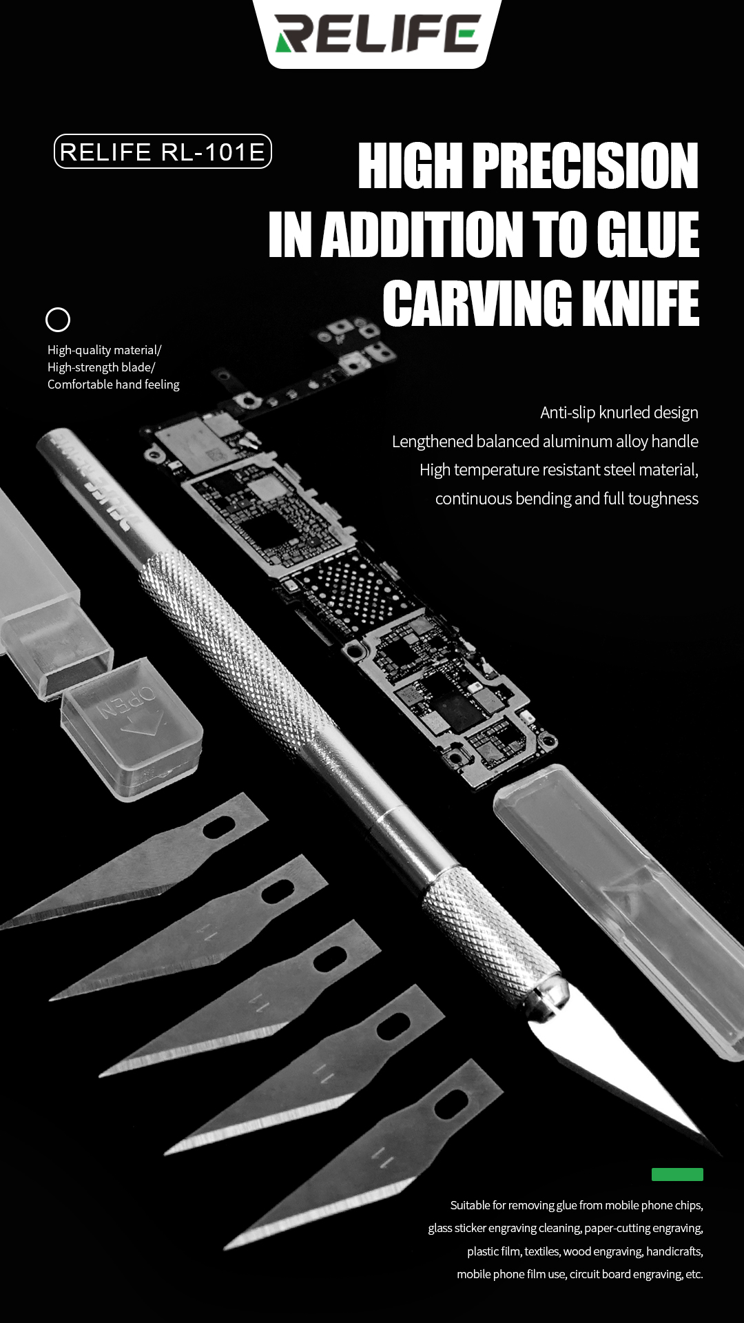  Relife RL-101e 6 Blade Knife Set