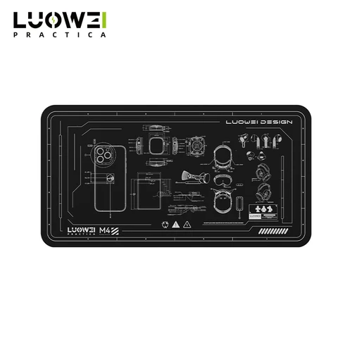 Luowei LW-M4 15.6-inch High-Temperature Resistant Insulation Silicone Repair Pad
