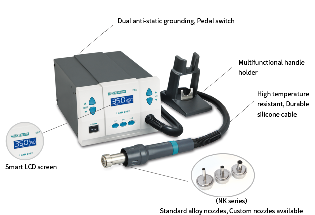  Quick 861DW 1000w Hot Air gun
