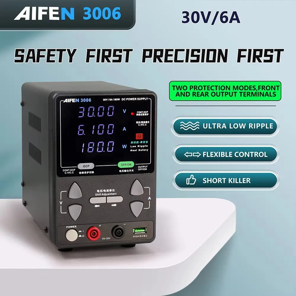 AIFEN 3006 DC Power Supply 30V/6A