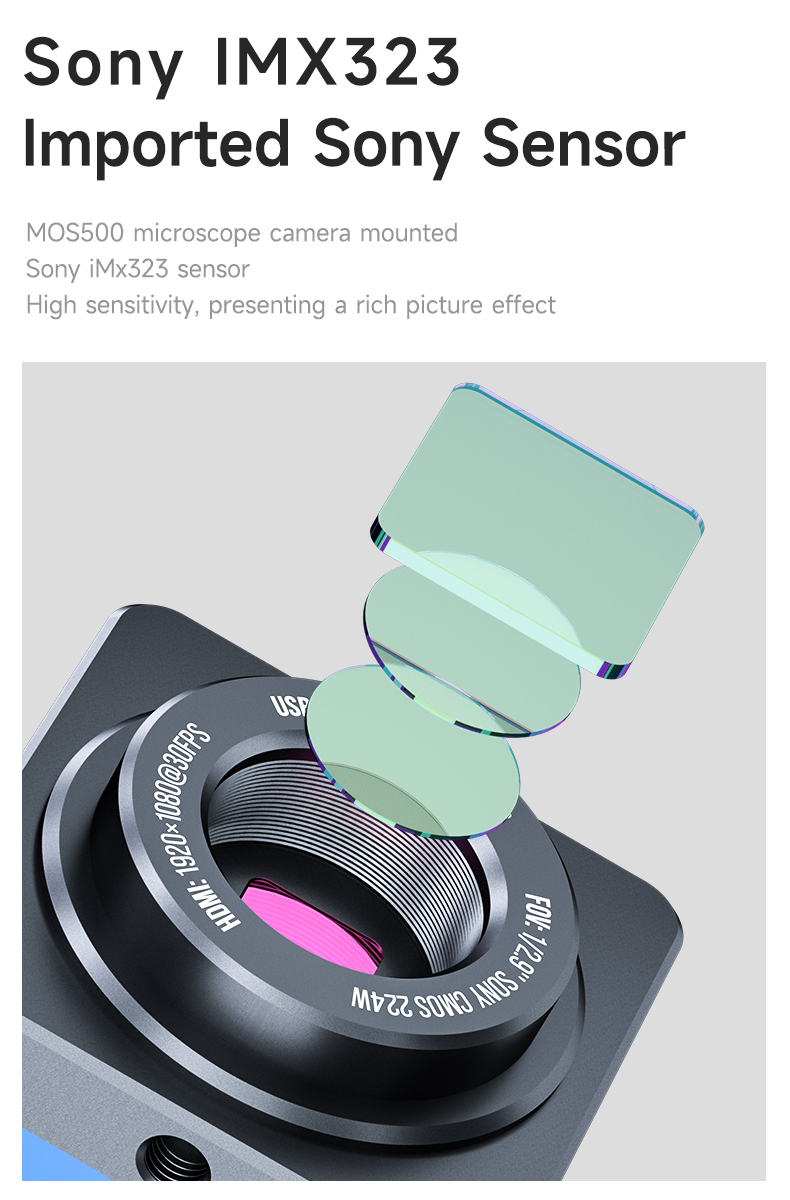 Mechanic MOS 500 1080P Microscope Camera
