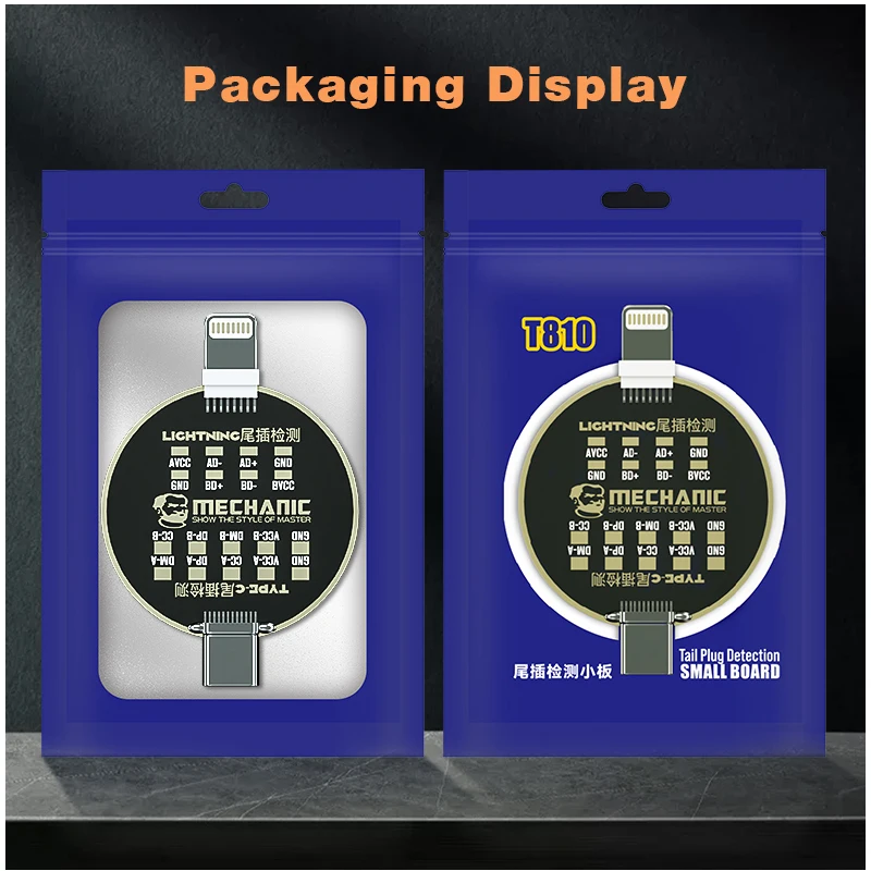 Mechanic T810 Tail Plug Test Board for Charging