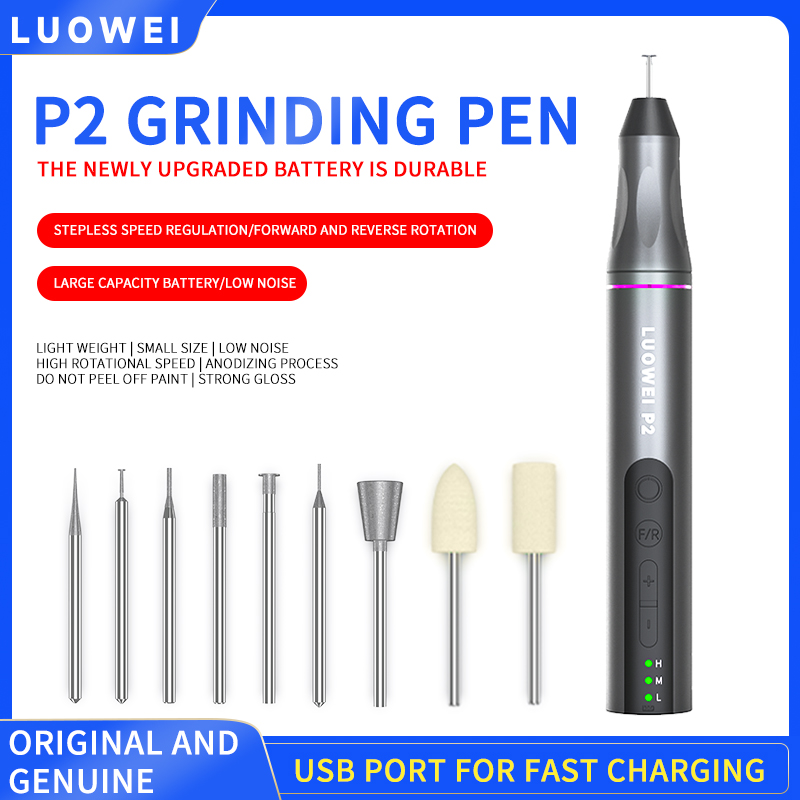  Luowei P2 POLISHING PEN Smart Adjustable Electric Mini Grinder