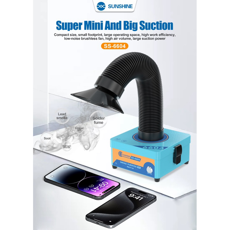  Sunshine SS-6604 Smoke Fumes Extractor