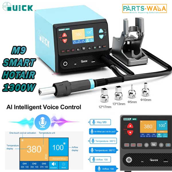 QUICK M9 Smart Lead-Free Hot Air Rework Station