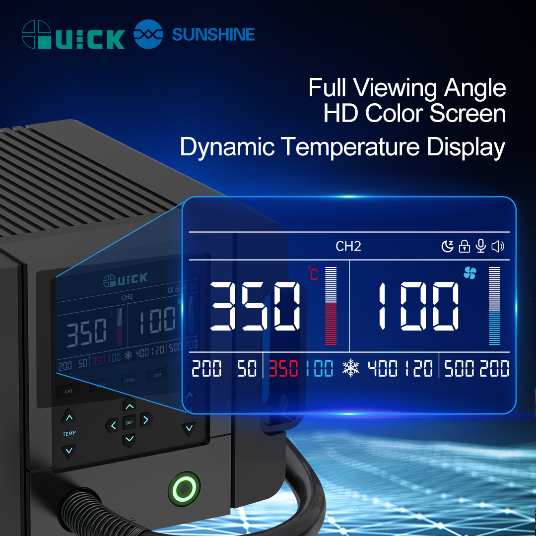 Quick 861Pro Smart AI 1300W Hot Air Gun