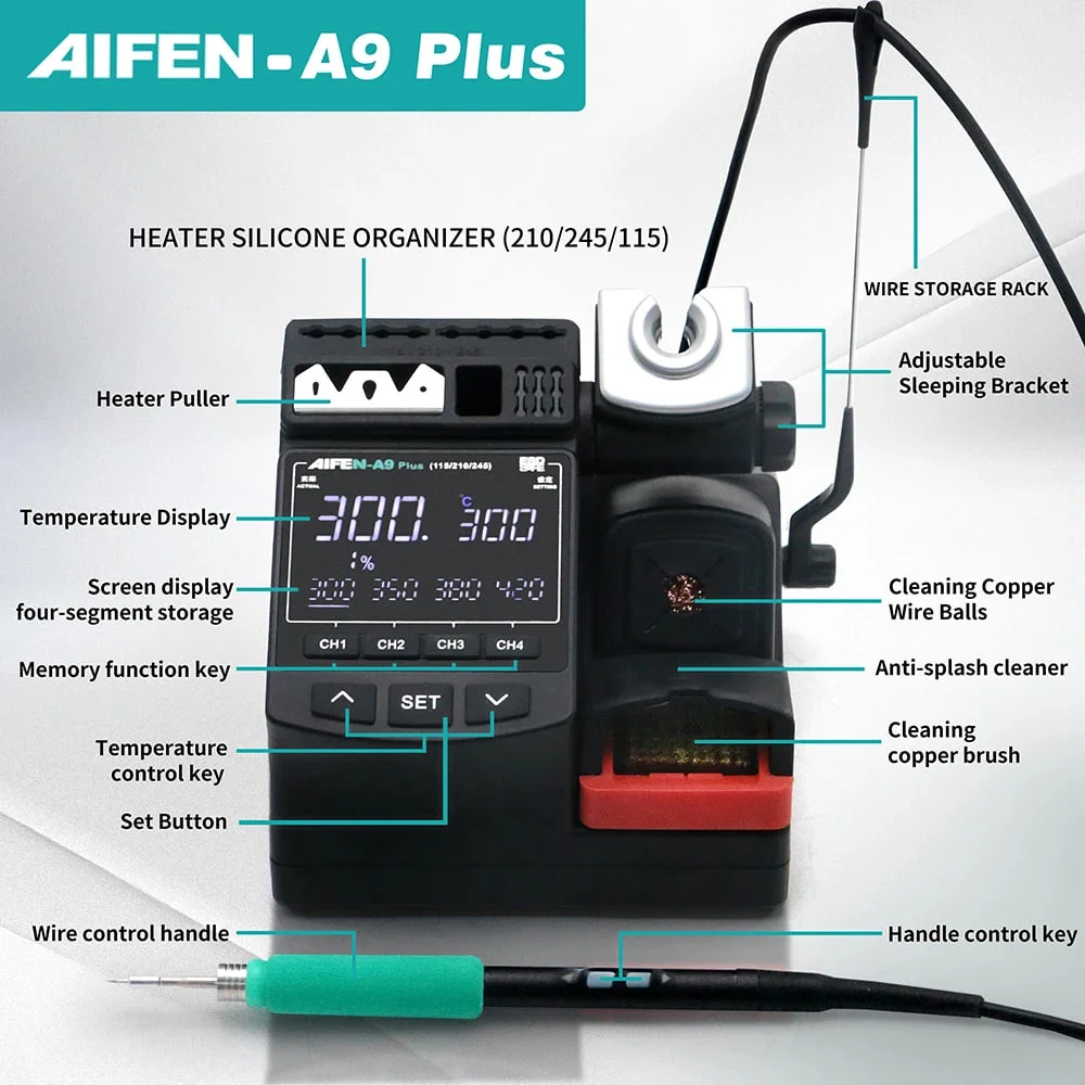 AIFEN A9 Plus Soldering Iron Station