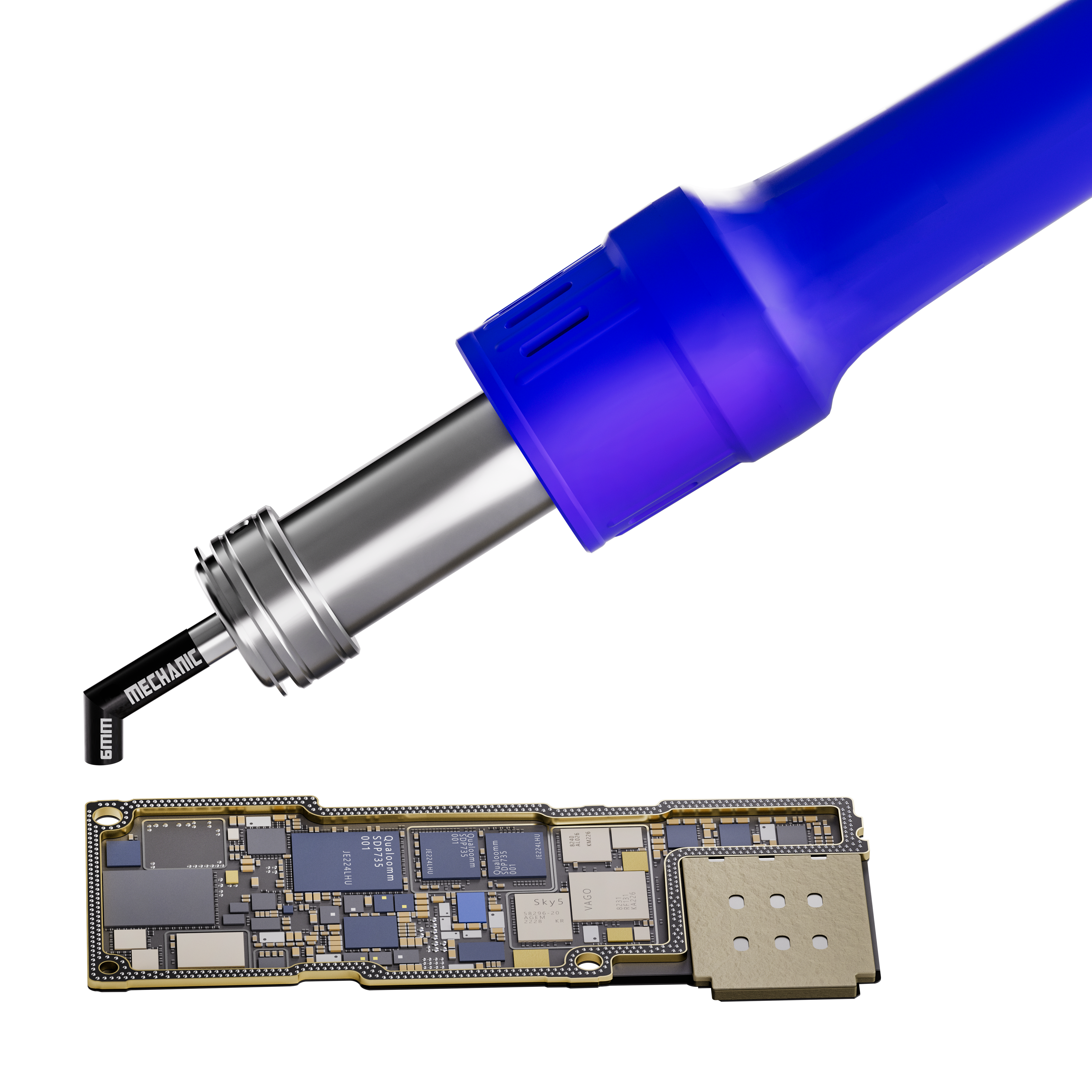 861 Diagonal Air Gun Nozzle set