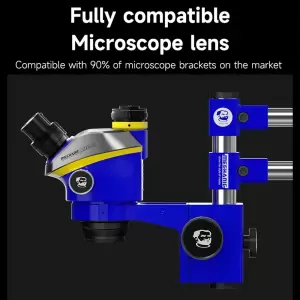 Mechanic LM3 360° Rotation Adjustable Universal Double Arm Microscope Bracket