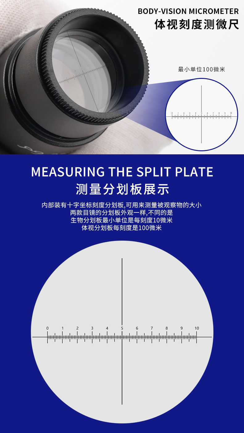 MECHANIC WF Series 10X25 Wide Angle Lens Eyepiece