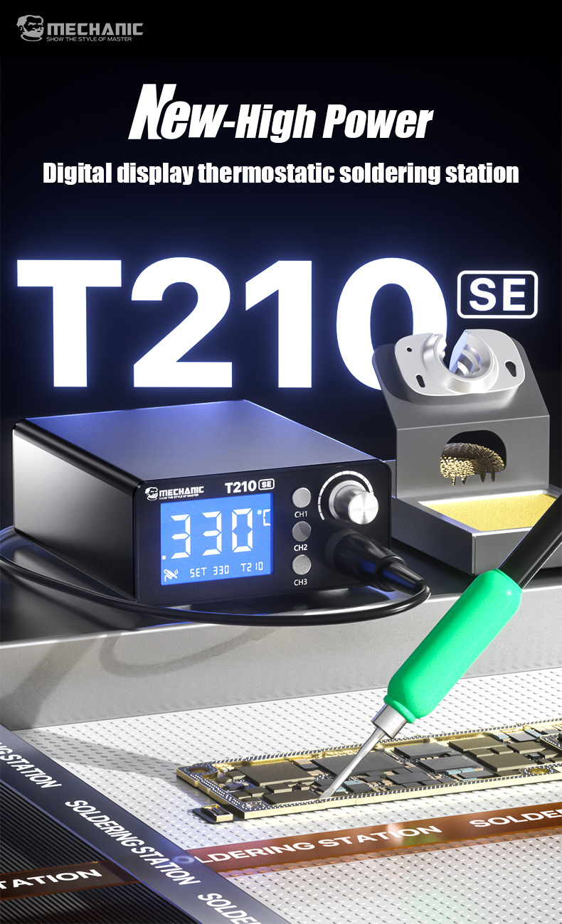 Mechanic T210 SE Soldering Station