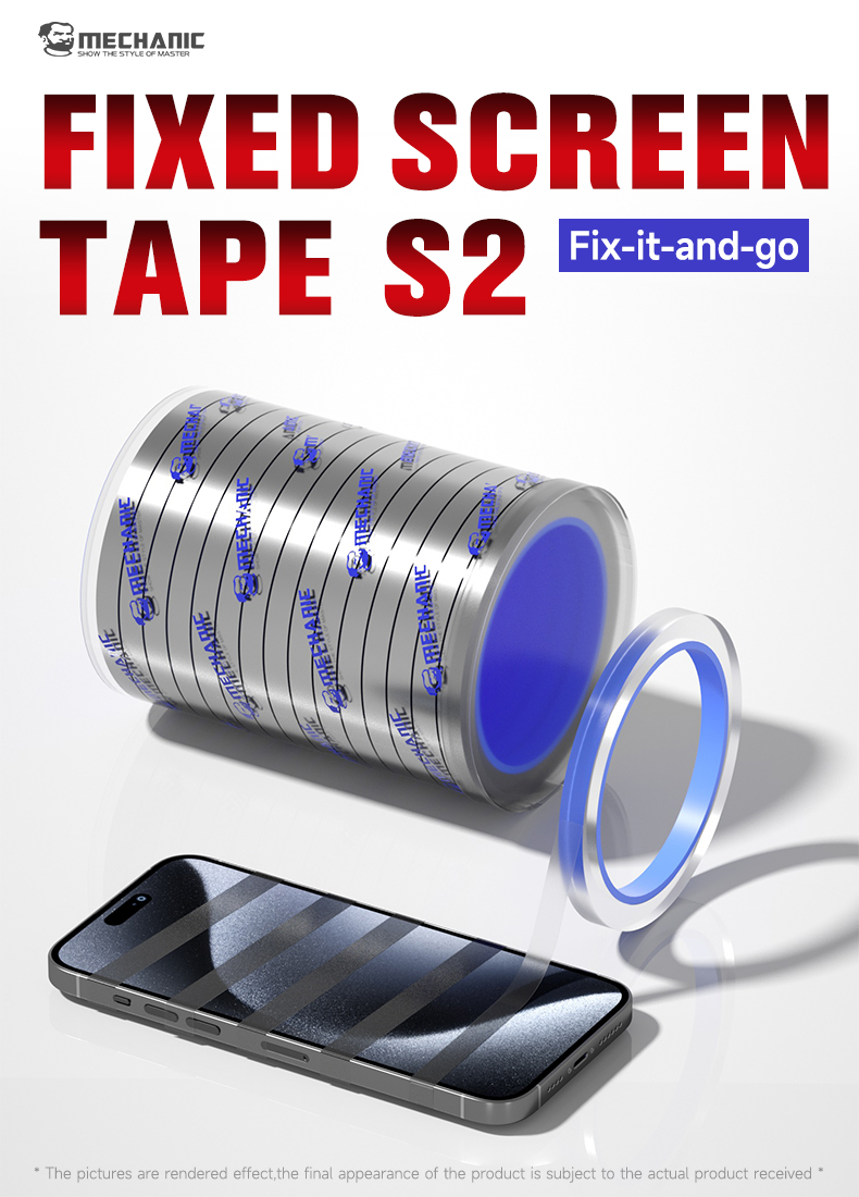 MECHANIC S2 Fixed Screen Tape Phone LCD Back Cover Assembly Tool