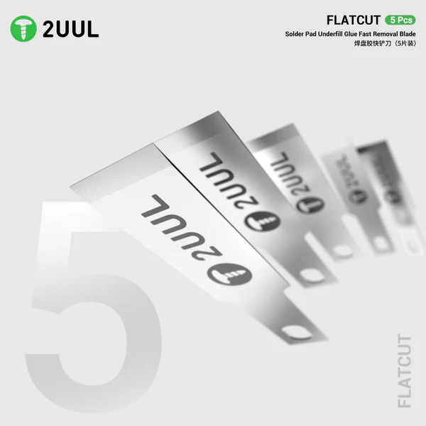 2UUL Flatcut Blade for Glue Cleaning
