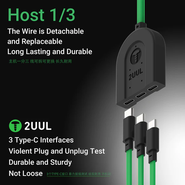  2UUL PW02 Power Boot Cable Ios and Android