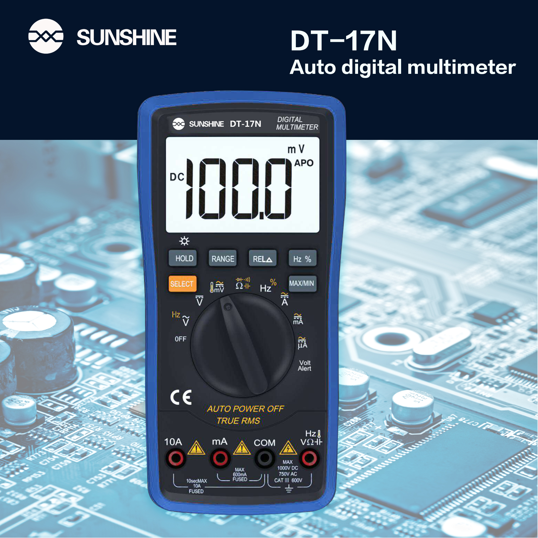 SUNSHINE DT-17N Digital Multitester