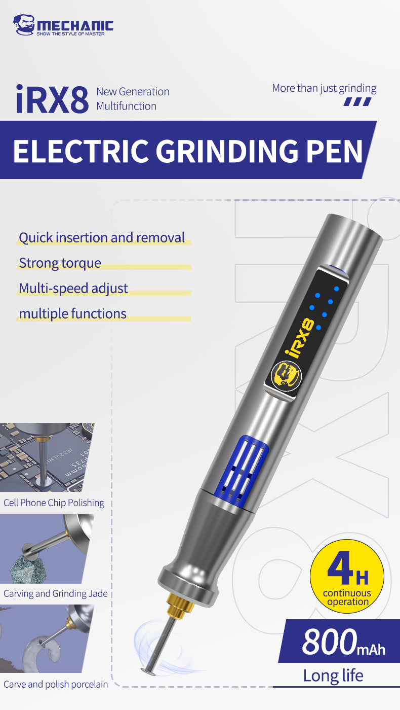 Mechanic IRX8 Polishing pen Grinder