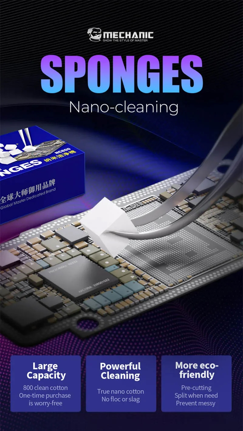  Mechanic NC800 Nano Cleaning Sponge