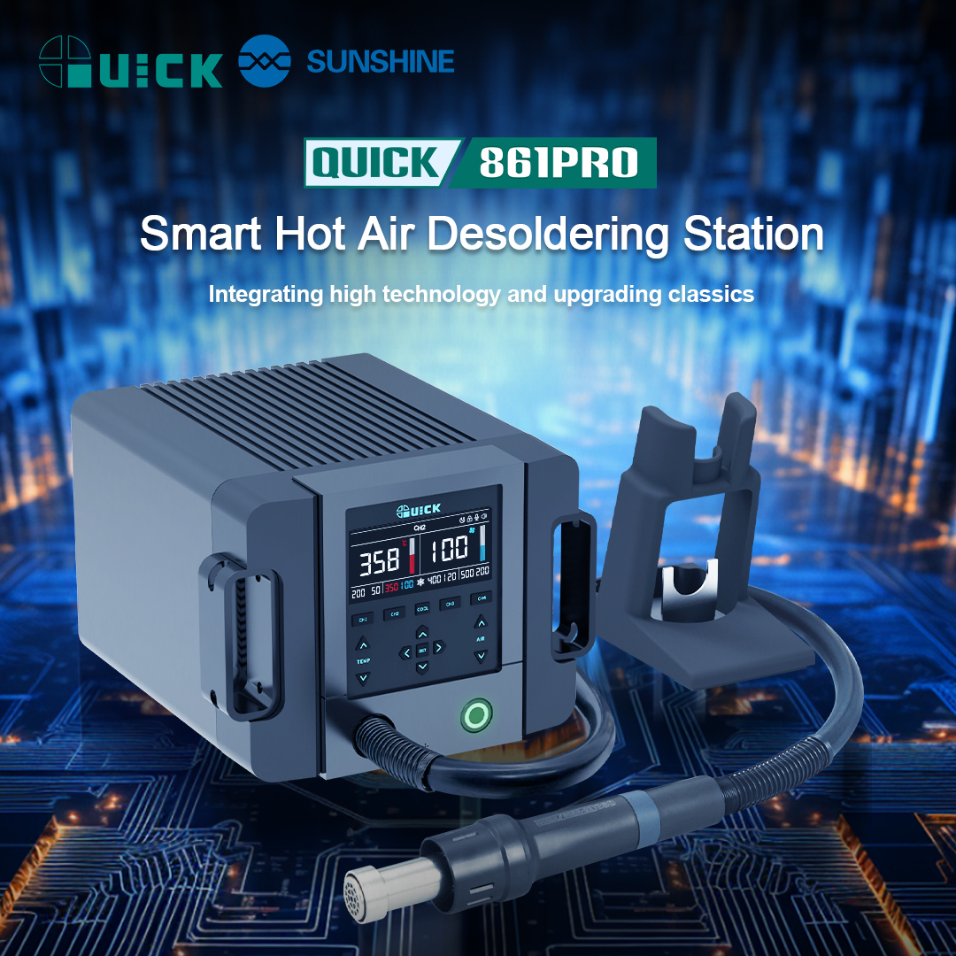 Quick 861Pro Smart AI 1300W Hot Air Gun