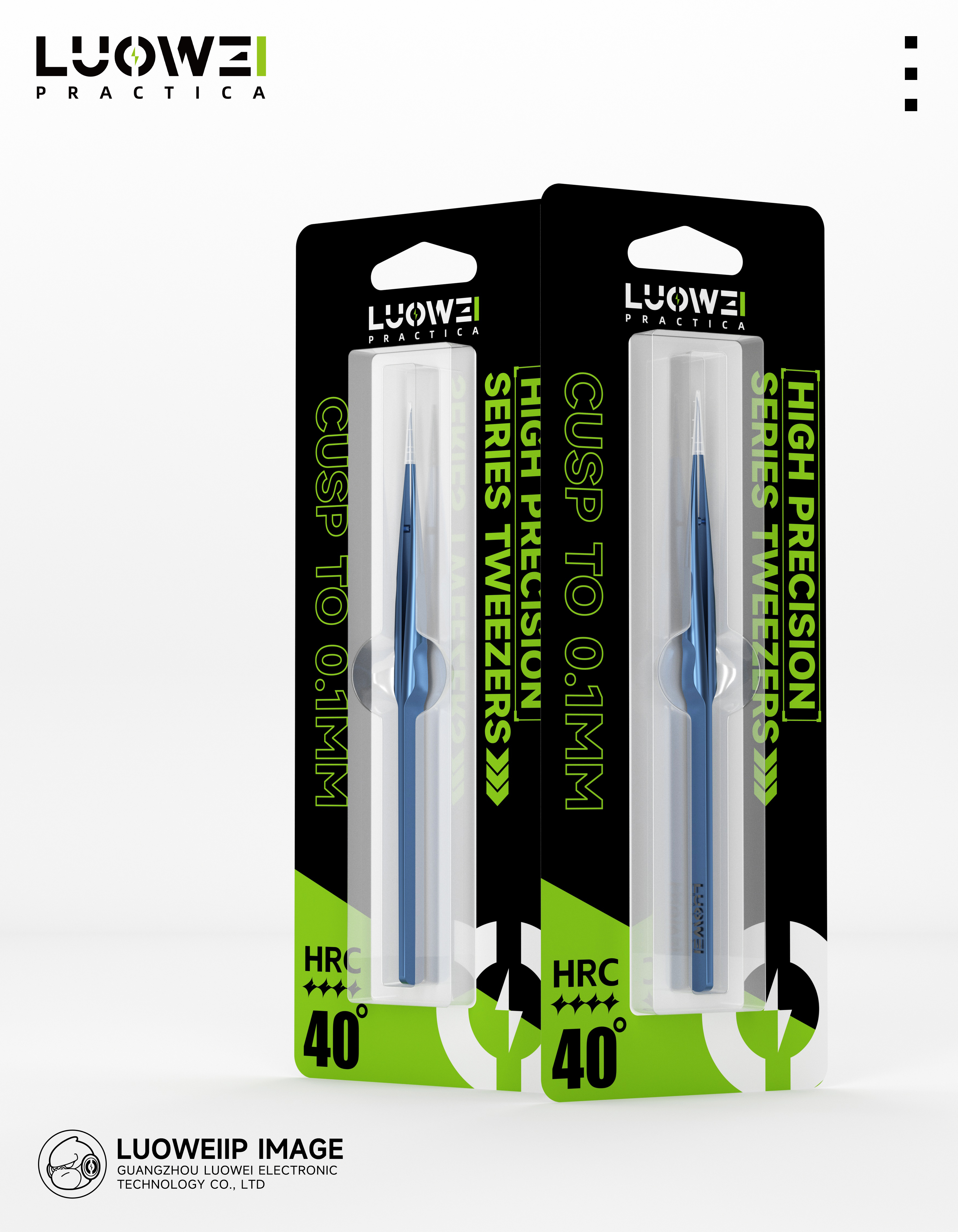 Luowei Titanium Alloy Tweezers