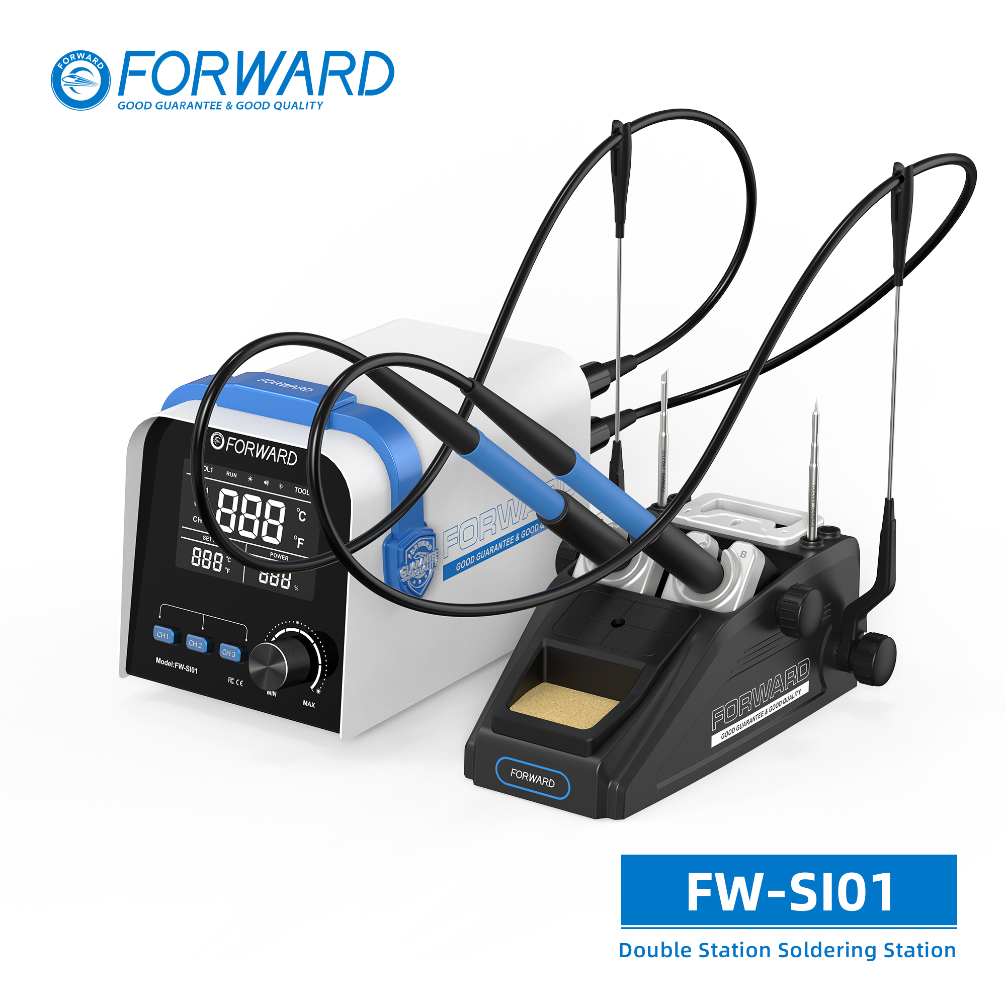  FORWARD FW-SI01 High power double handle soldering station
