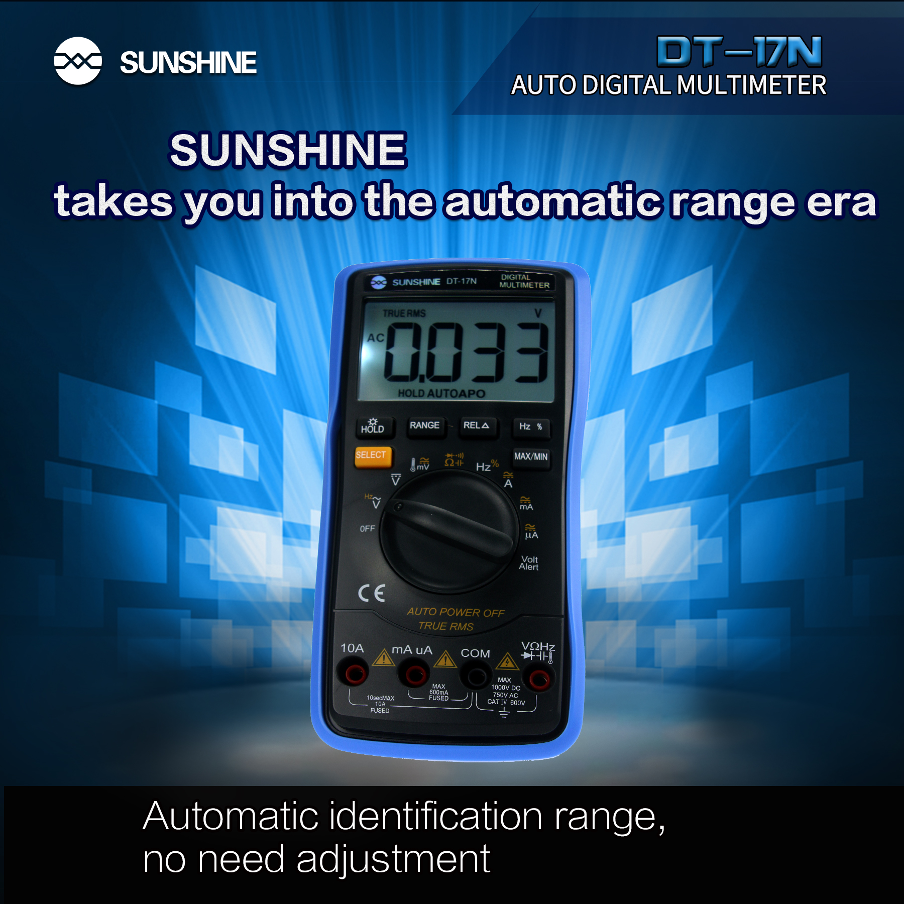 SUNSHINE DT-17N Digital Multitester