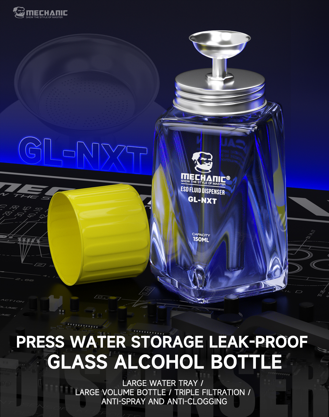 GL NXT Leakproof Glass Bottle