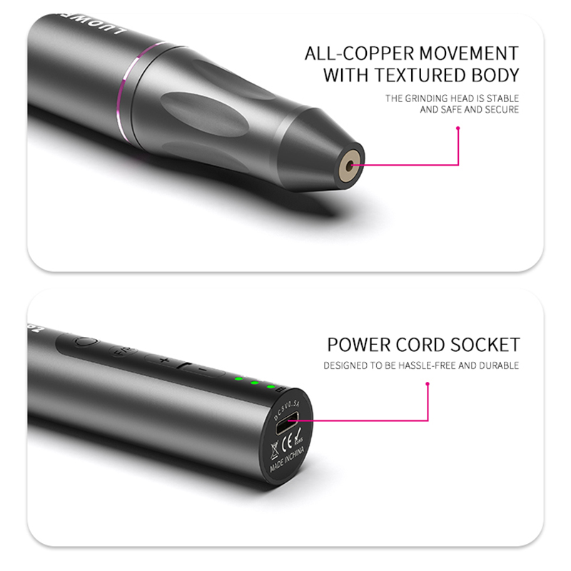  Luowei P2 POLISHING PEN Smart Adjustable Electric Mini Grinder