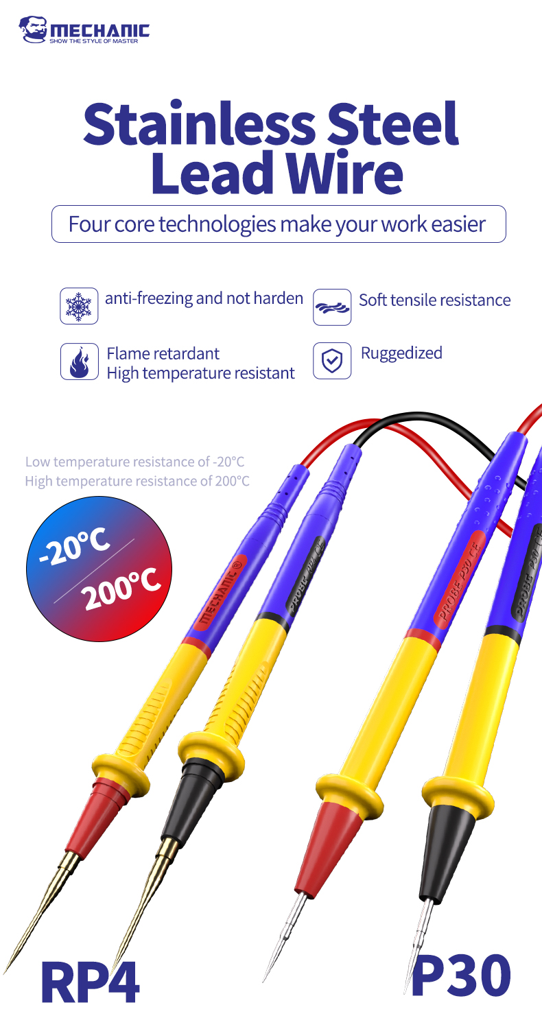 Mechanic P30 Multimeter Pen Probe