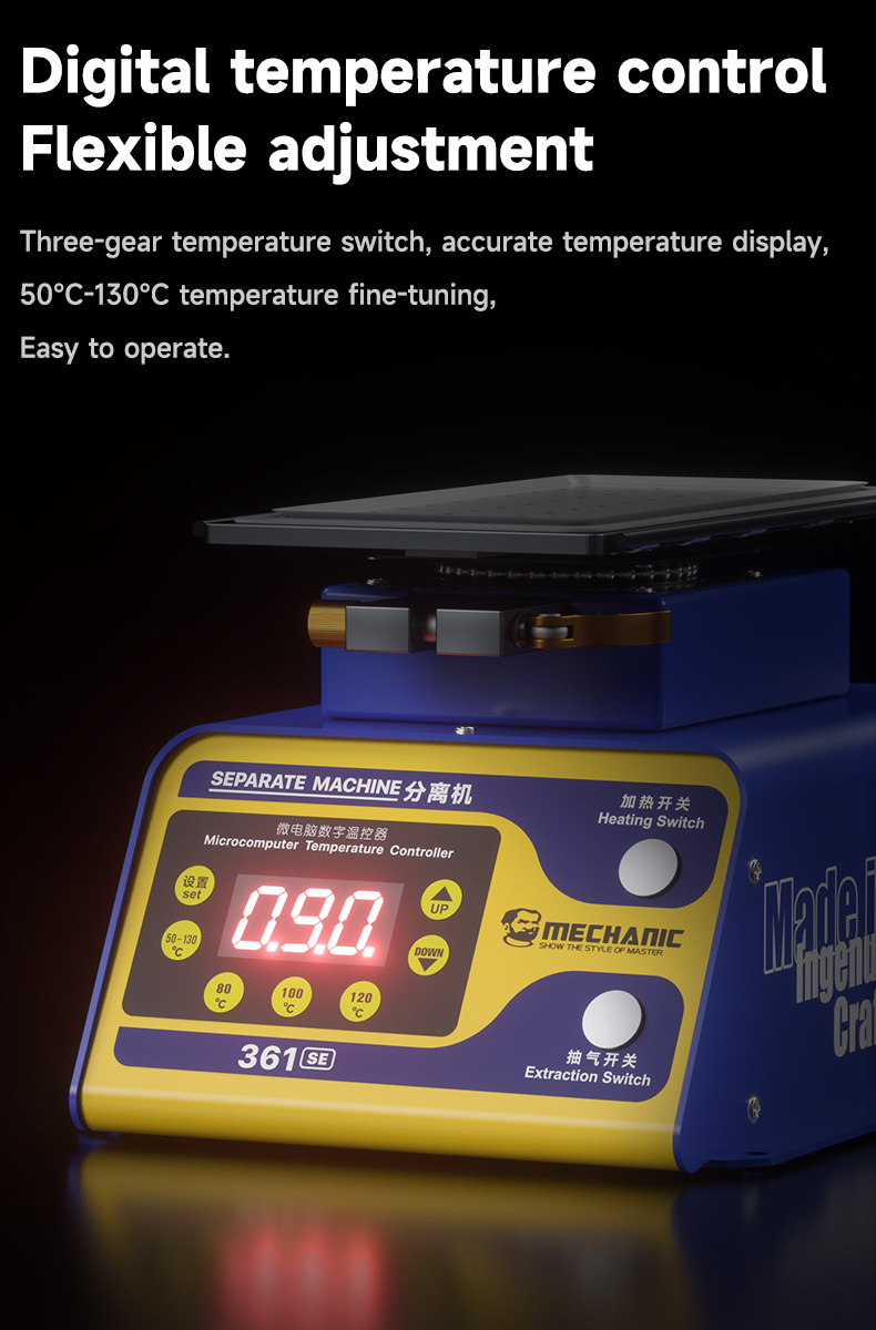 Mechanic 361 SE Lcd Screen Separator Heating Pad