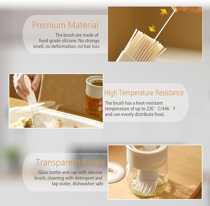 Silicone Oil Brush Dispenser