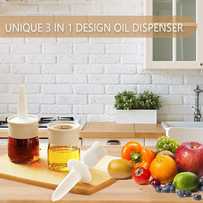 Silicone Oil Brush Dispenser