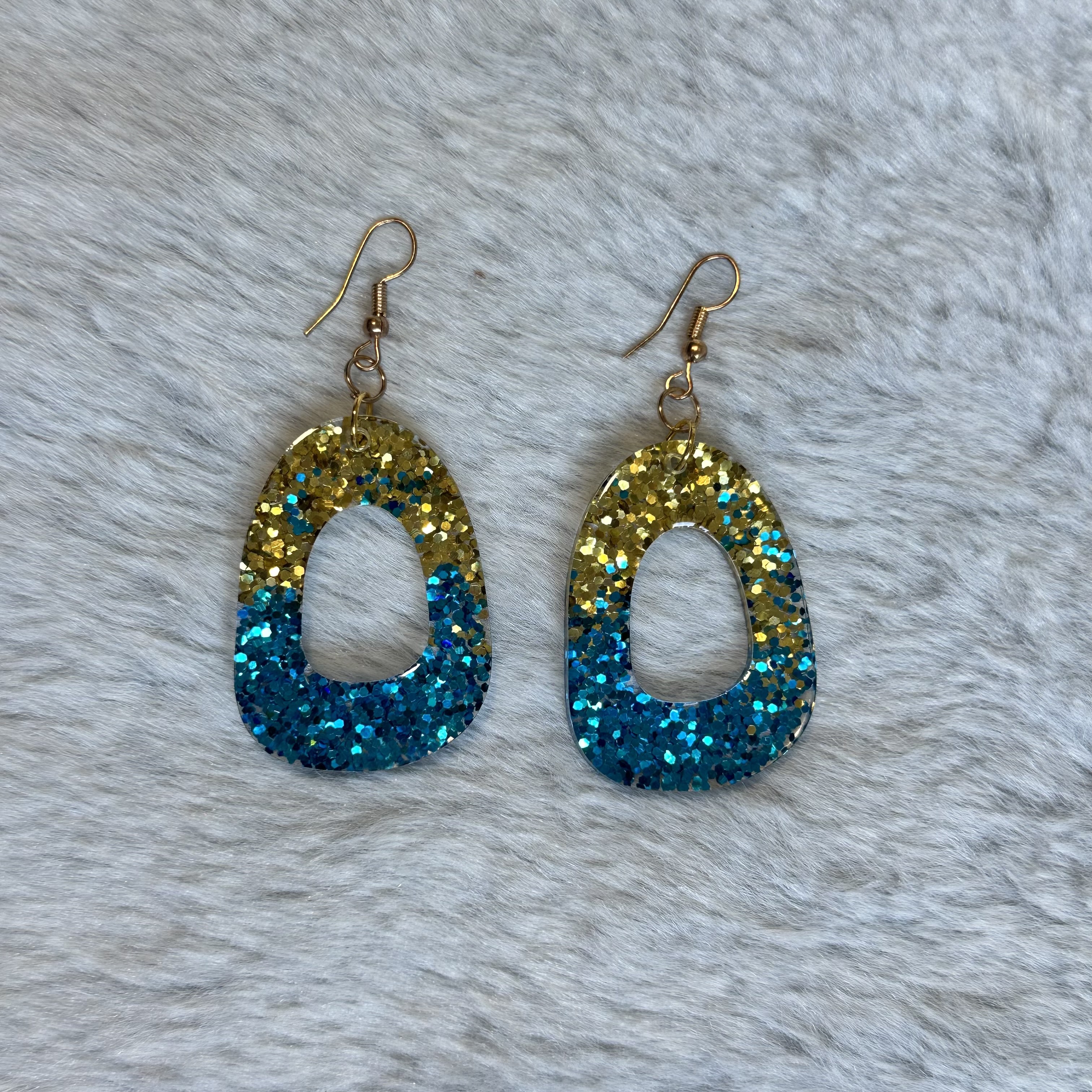 Glitter Gradient Earrings