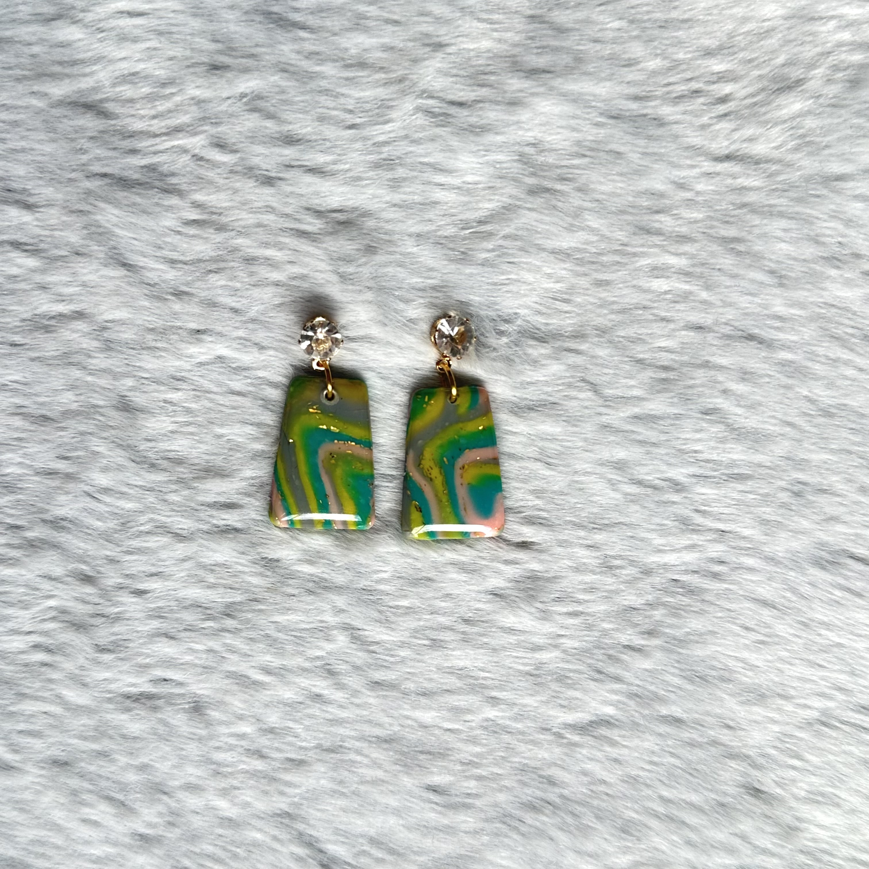 Colorful Earrings Medium Size 