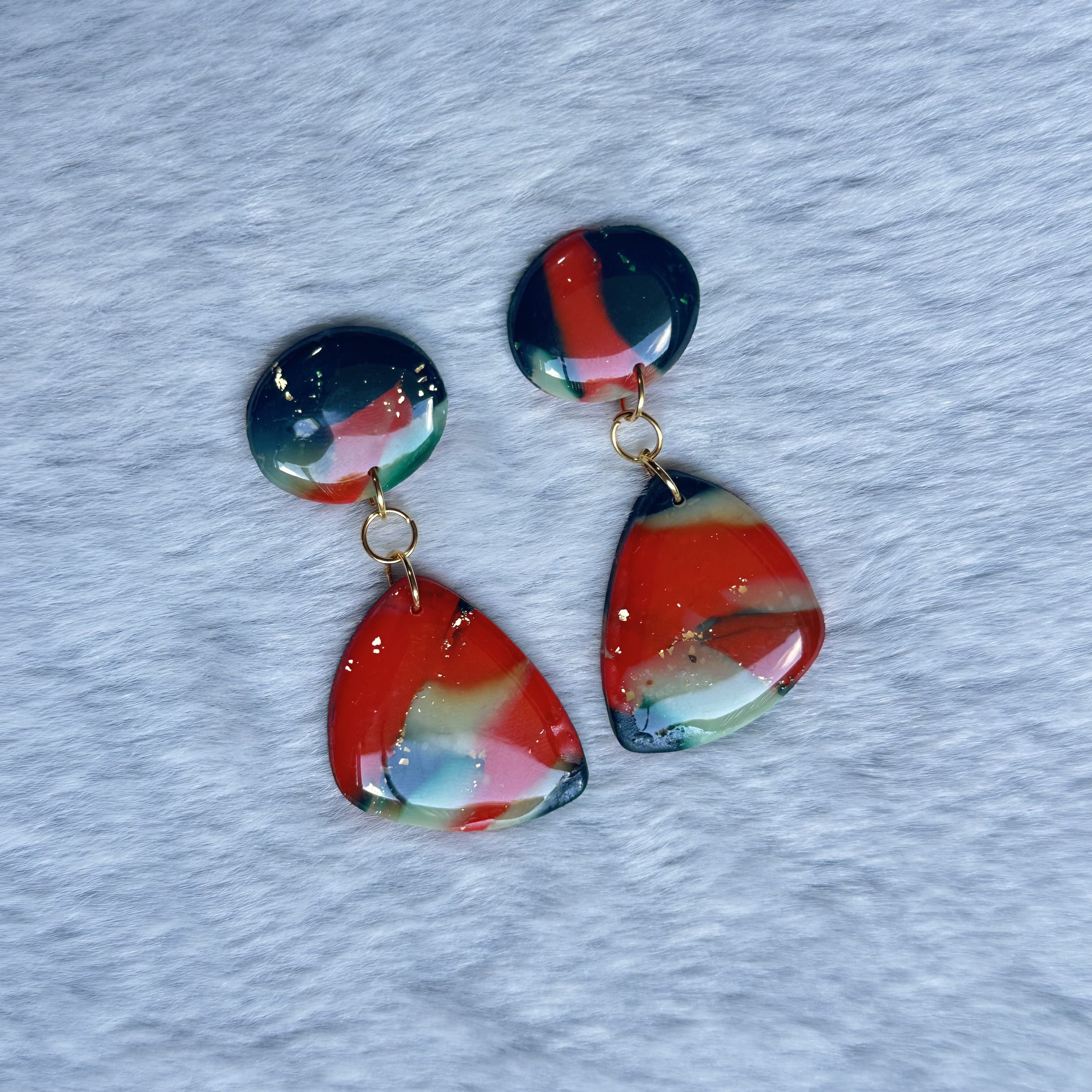 Handmade Resin Earrings