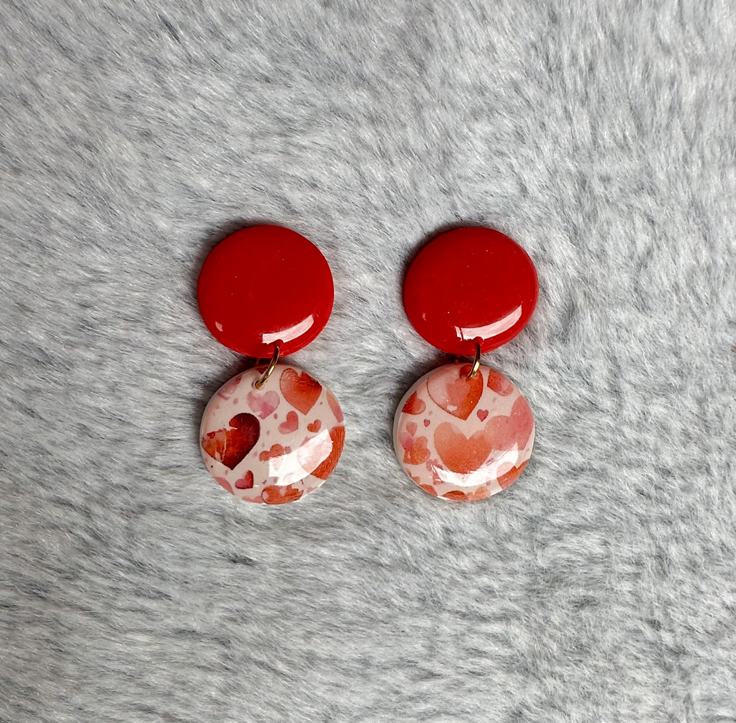 Handmade Heart Earrings