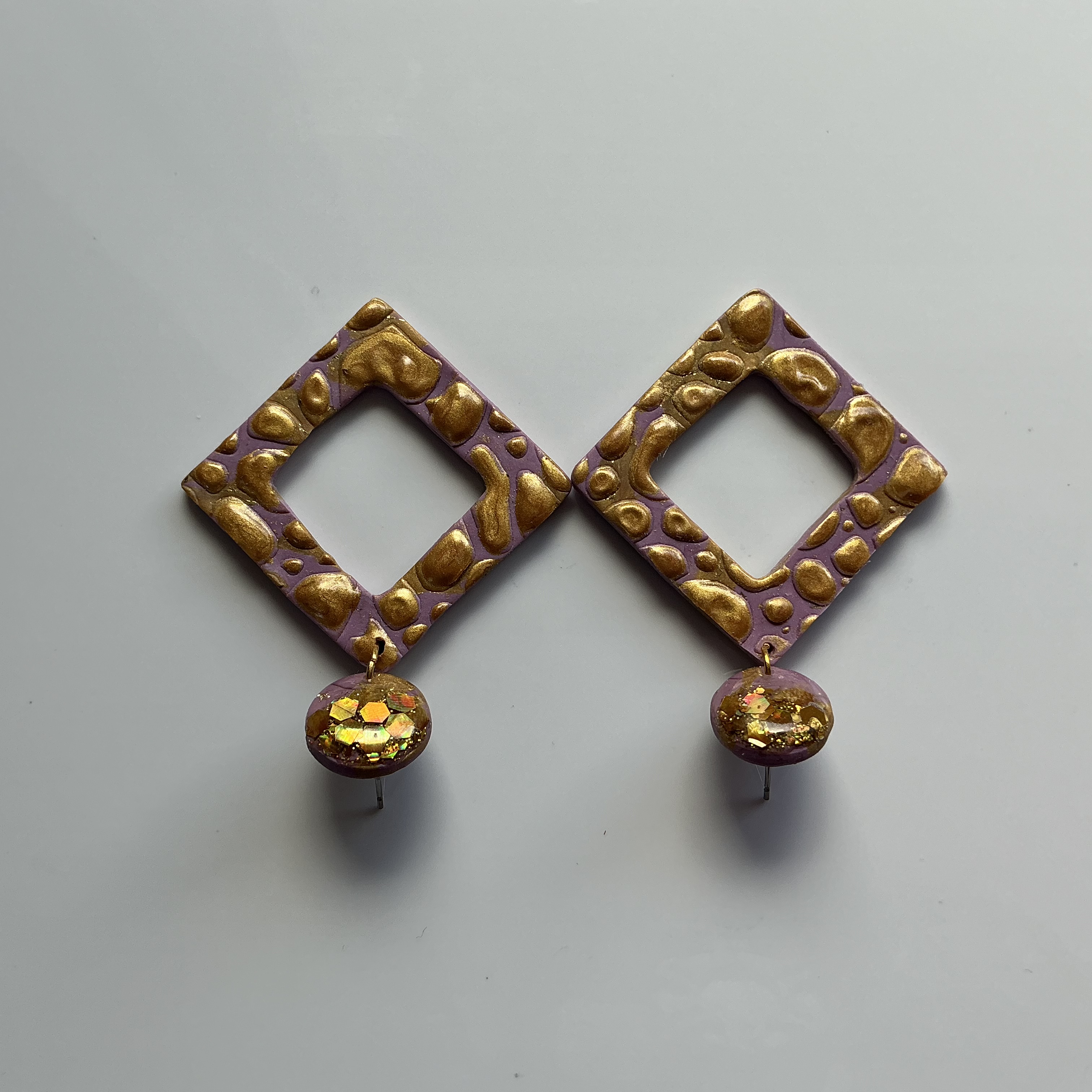 Golden Statement Earrings