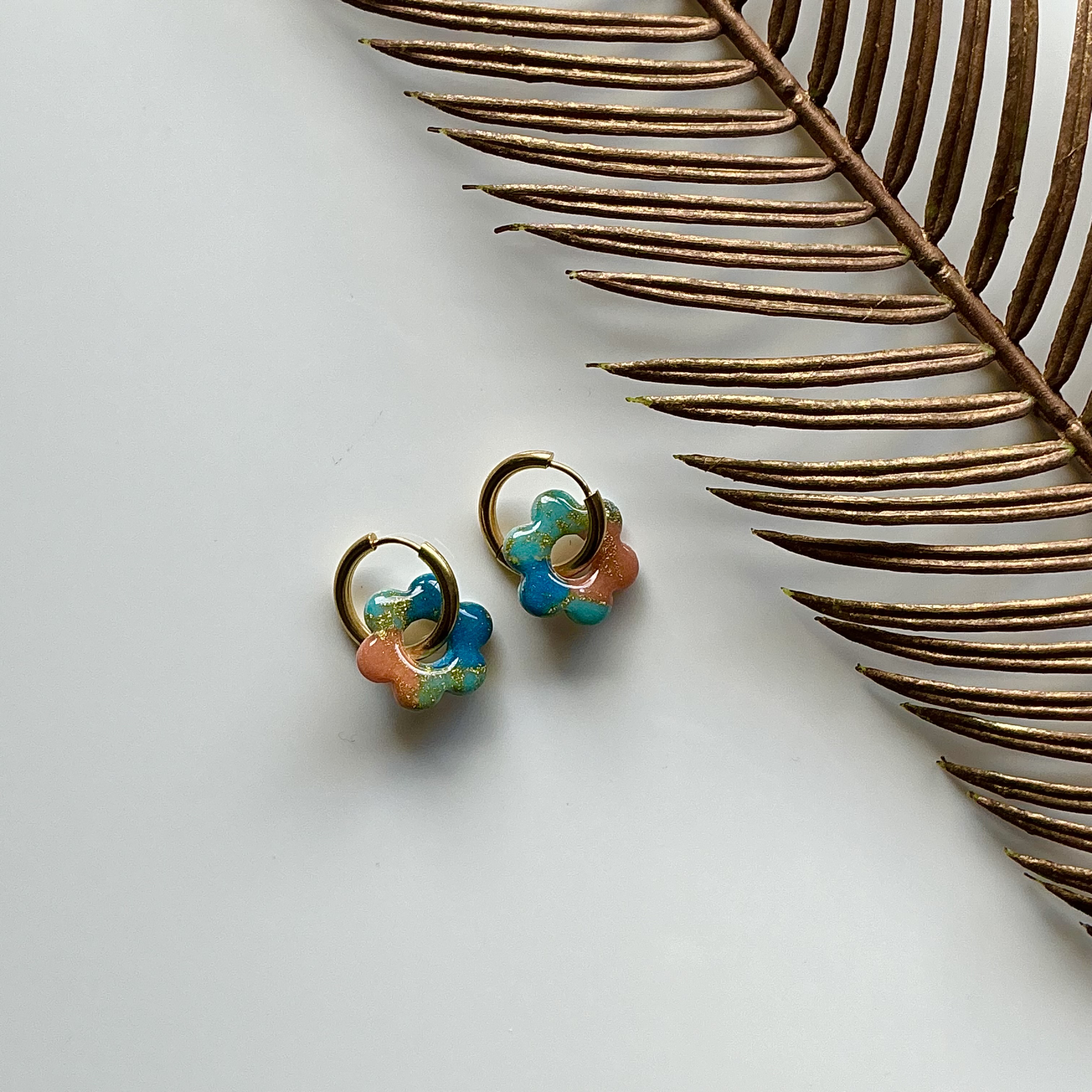 Colorful Hoop Earrings