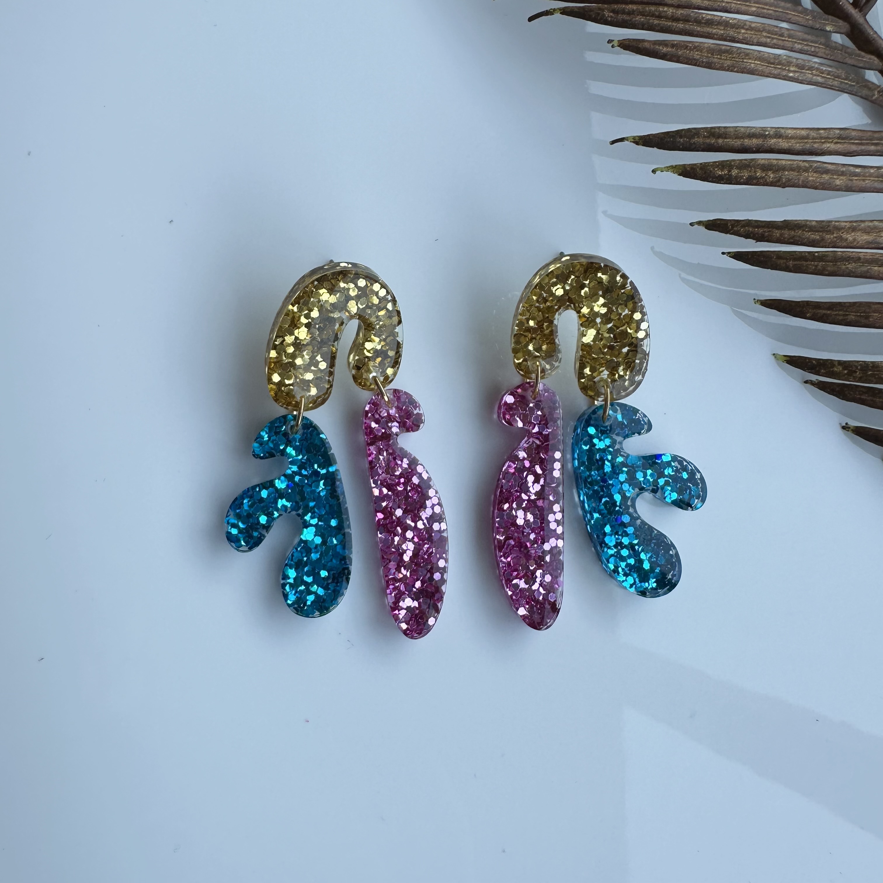 Colorful Sparkle Earrings