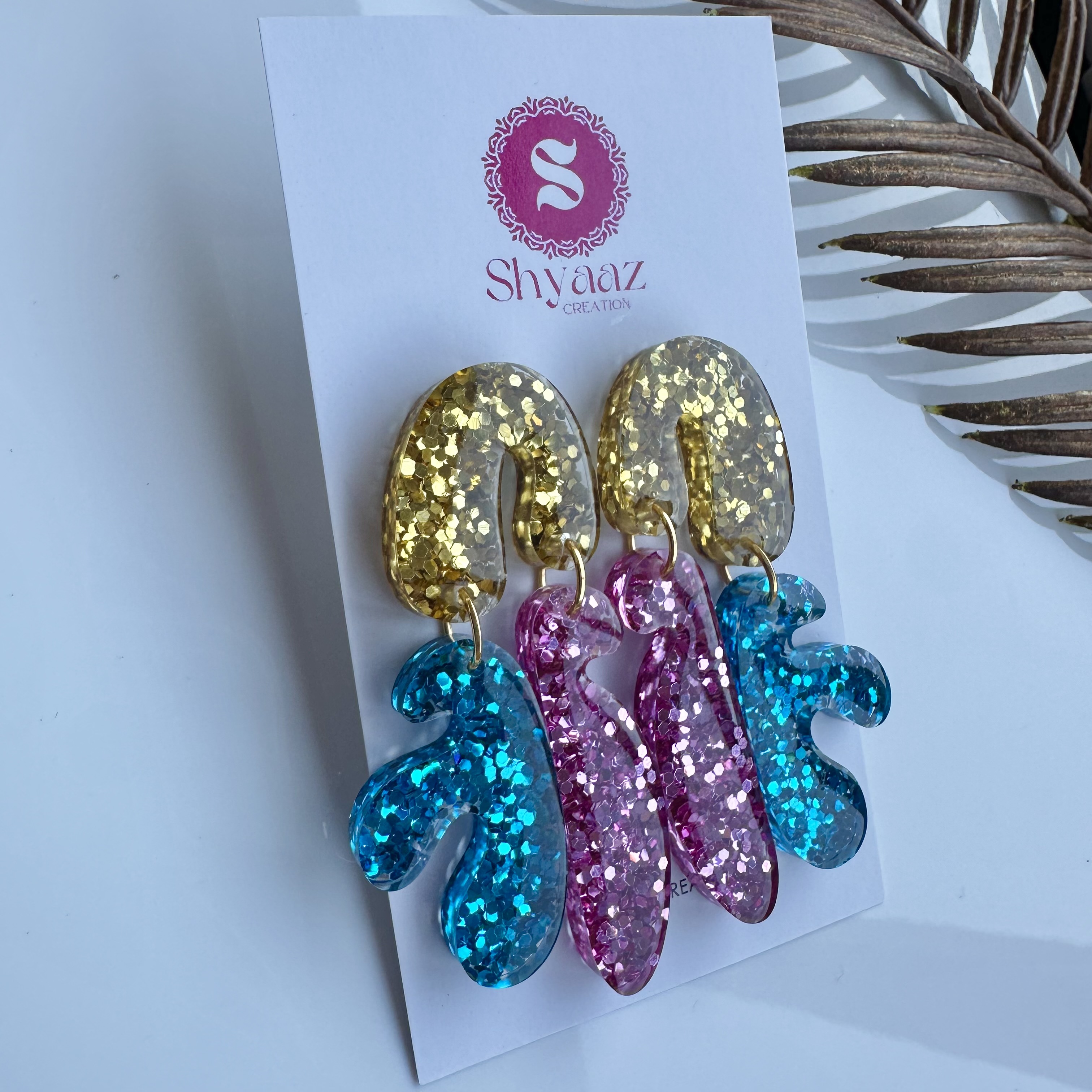 Colorful Sparkle Earrings