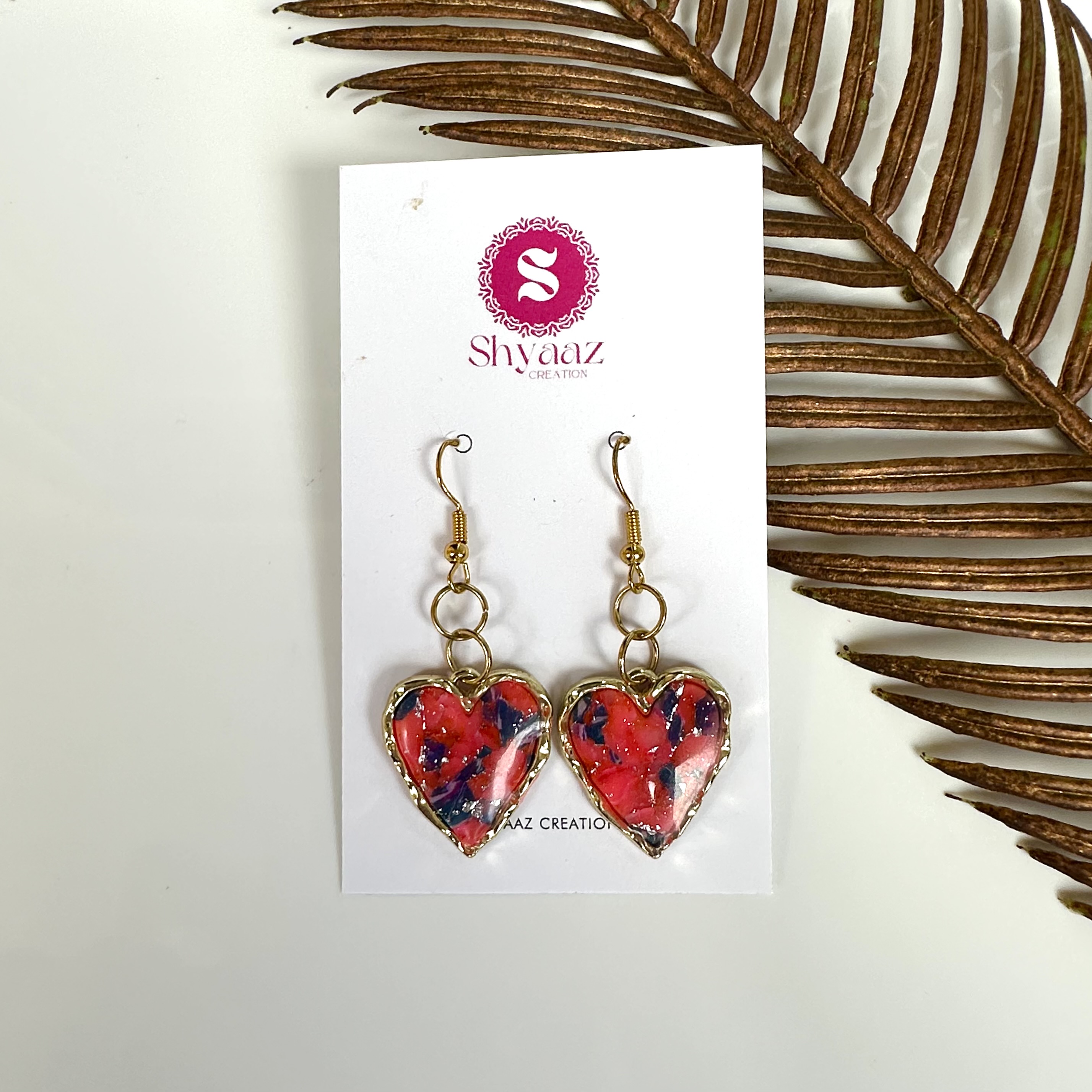 Heart-Shaped Earrings
