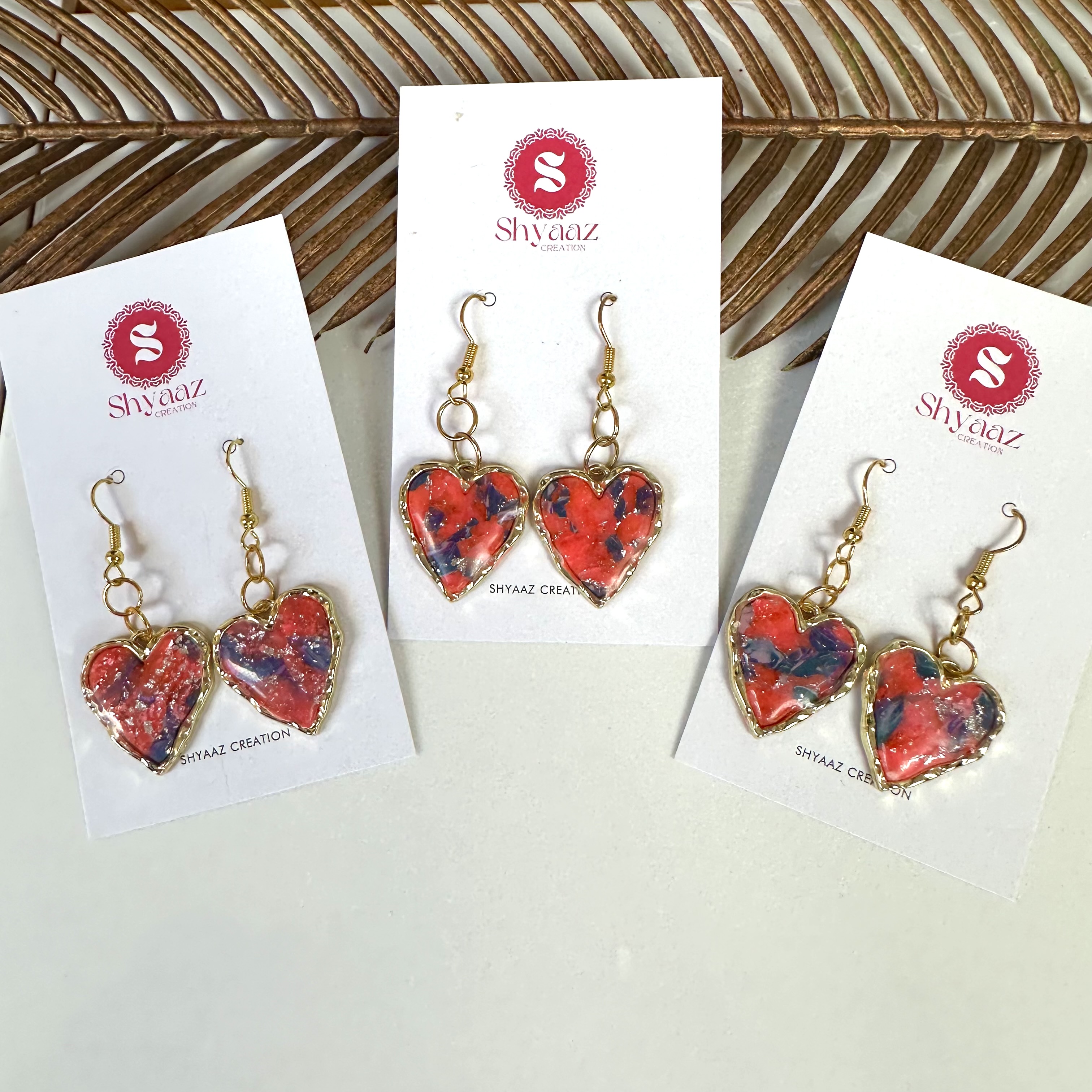 Heart-Shaped Earrings