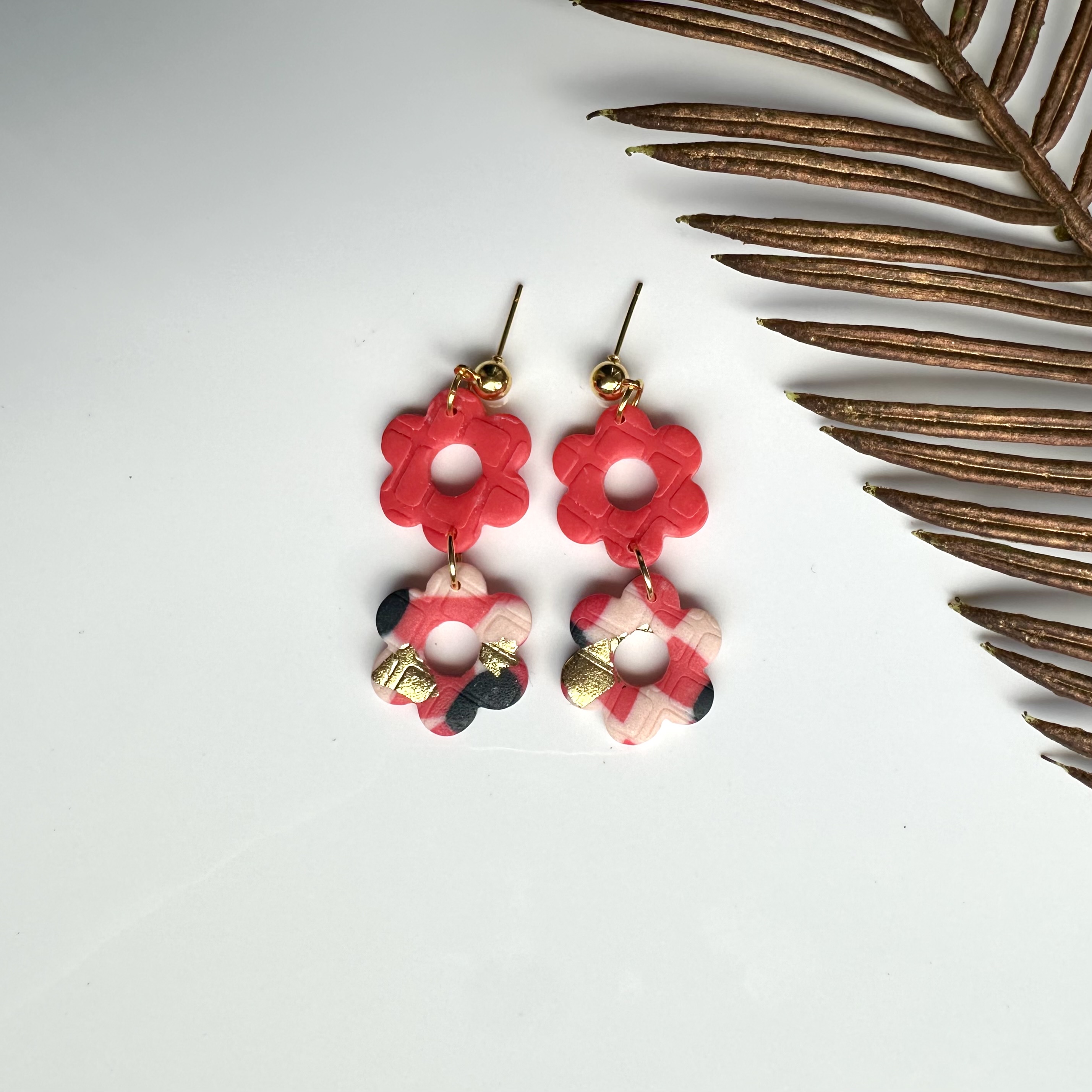Handmade Floral Earrings