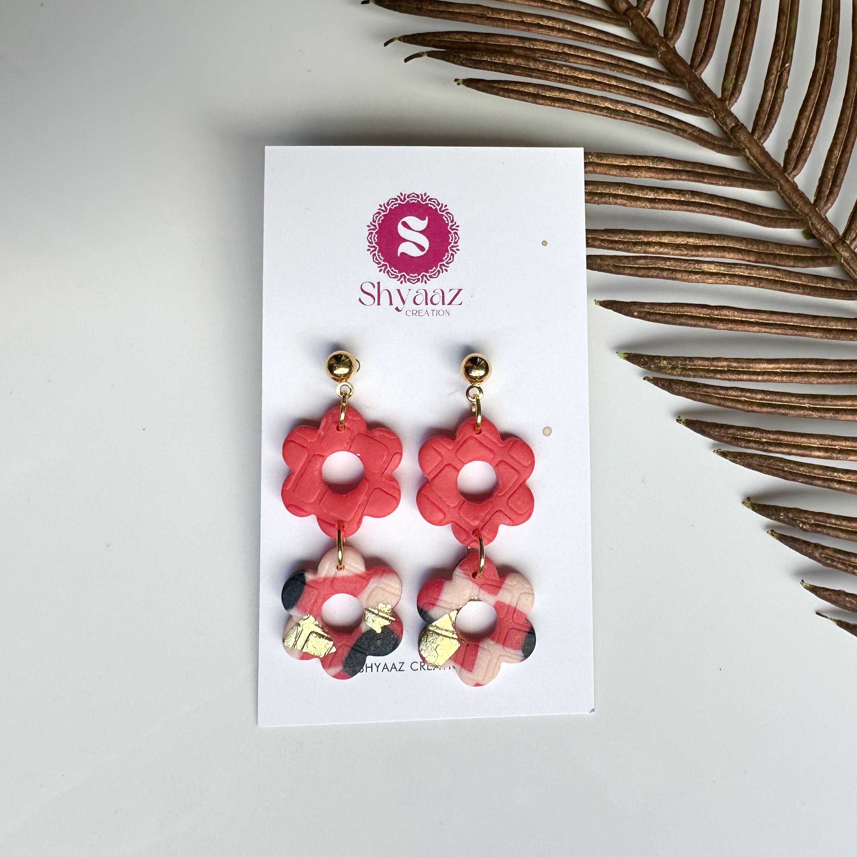 Handmade Floral Earrings